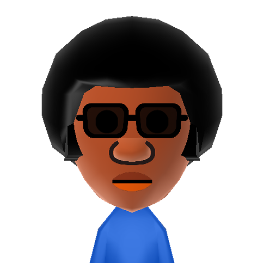 Tyrone Mii character preview