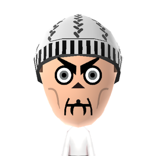 Achmed Mii character preview