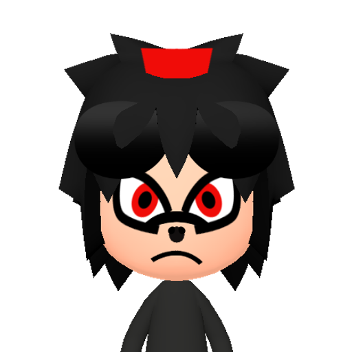 Shadow Mii character: Shadow (Sonic the Hedgehog 3) Movie 2024 played by Keanu Reeves