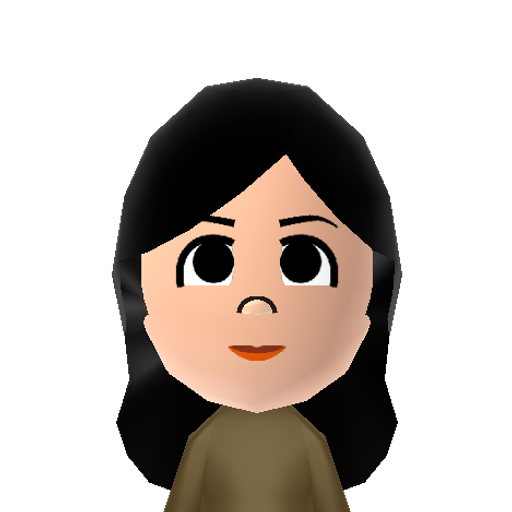 Nin★chucky Mii character: A Mii from Wii Sports Resort: Meme Squad, a mod for Wii Sports Resort