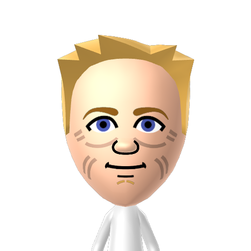 Gordon Mii character: This Mii is a resident on OhhMyKawaii's island