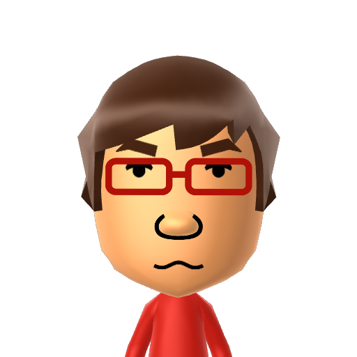 たかしさん Mii character: a Happy Hammerin' Staff Mii