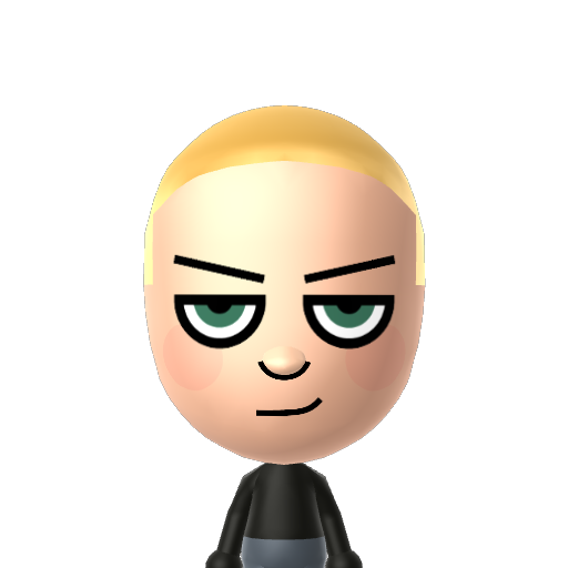 Boss Baby Mii character: A Mii from Wii Sports Resort: Meme Squad, a mod for Wii Sports Resort