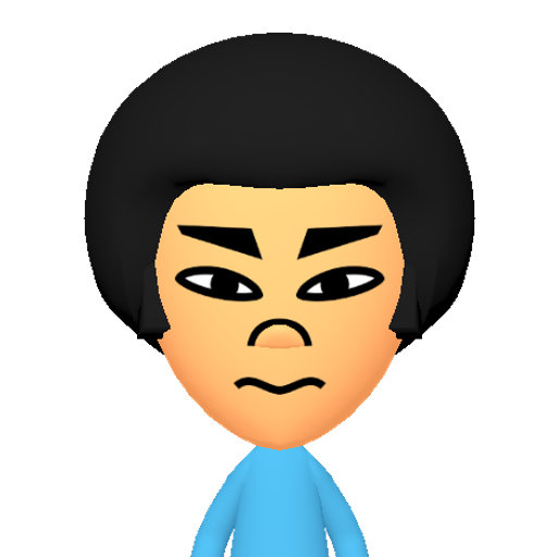 no name Mii character: This Mii is from the Switch SDK as a SampleDB Mii.