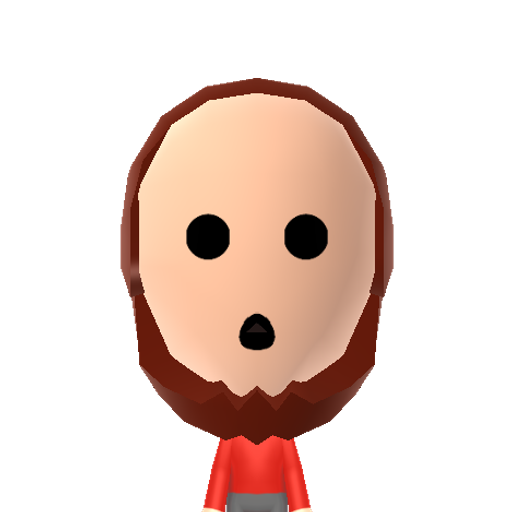 Shy Guy Mii character preview