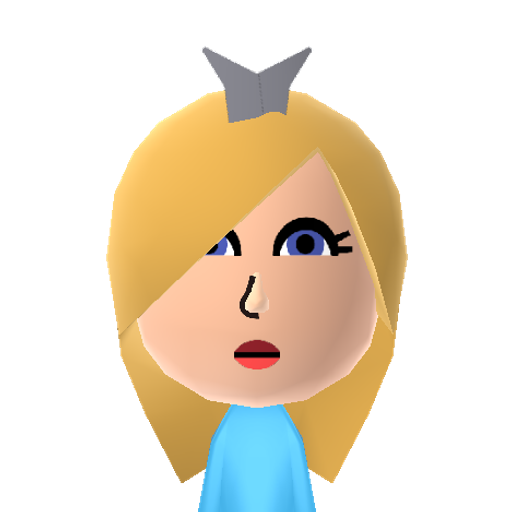 Rosalina Mii character preview