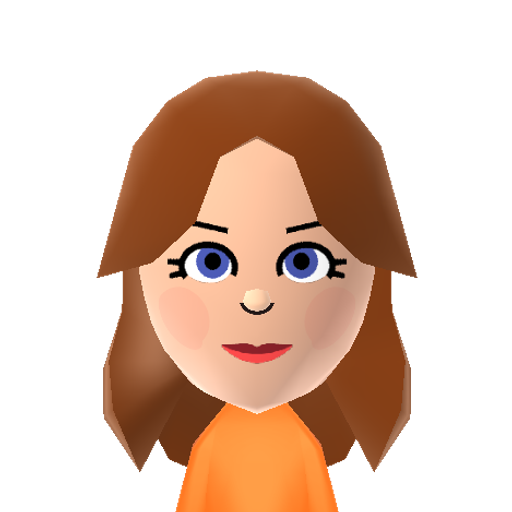 Daisy Mii character: A Mii from Wii Sports Resort: Meme Squad, a mod for Wii Sports Resort
