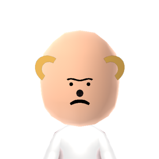 polar bear Mii character preview