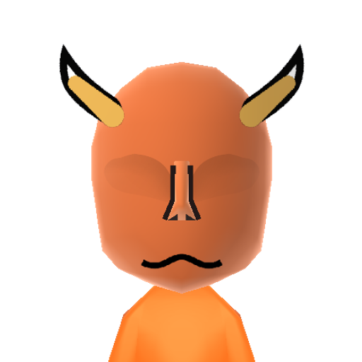 Mani Mani Mii character: The Mani Mani statue from Earthbound.