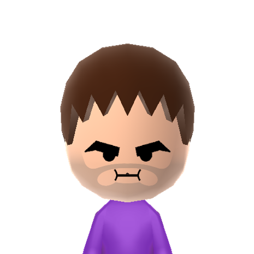 Barry Mii character: From "Game Grumps" on YouTube. This is Ross's official Barry Mii from the Game Grumps Instagram