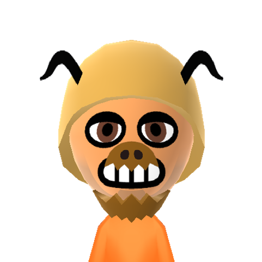 Screamer Mii character preview
