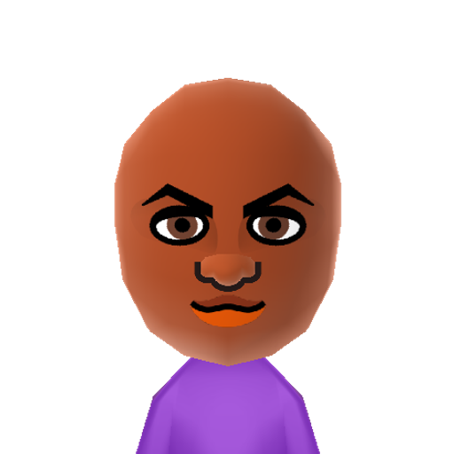 Barkley Mii character: Famous NBA star, and wielder of the Chaos Dunk.