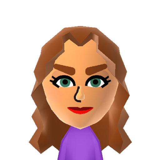Starfire Mii character: From Teen Titans
