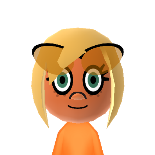 Applejack Mii character preview