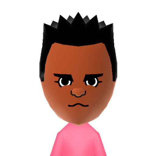 Hank Mii character preview