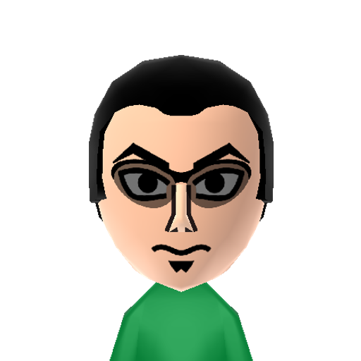 Six Mii character: From "Generator Rex" on Cartoon Network.