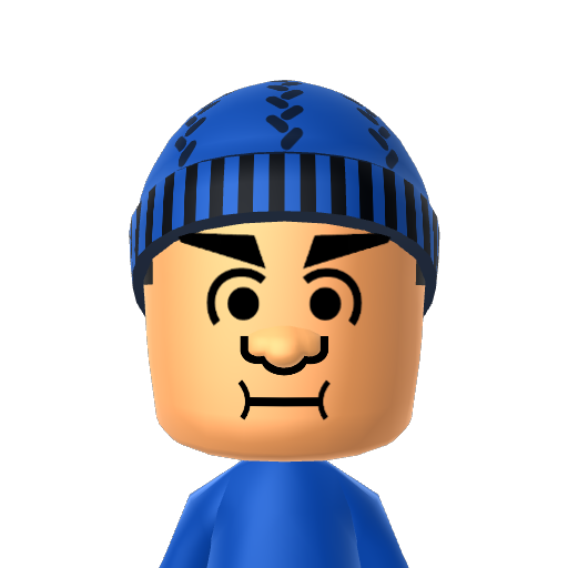 Logan Mii character preview
