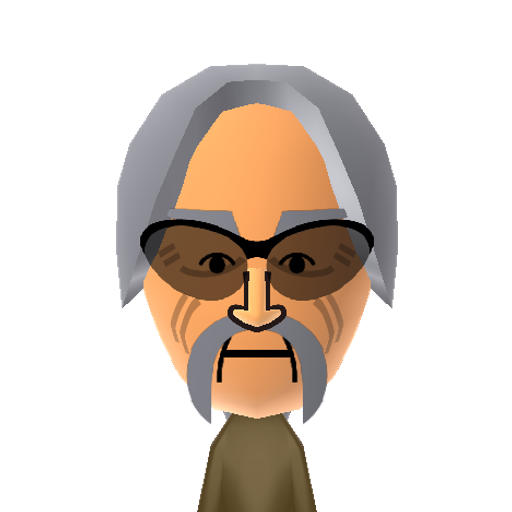 スズオ Mii character: A Mii from JOYSOUND Wii