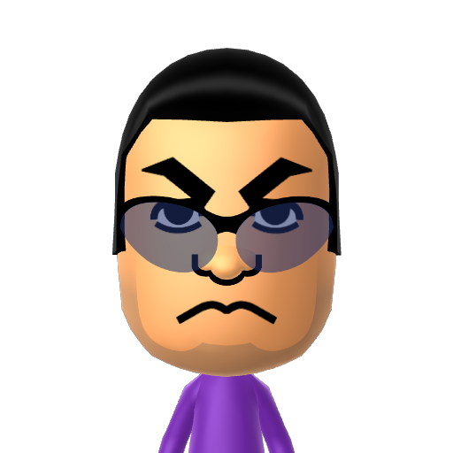 ごろう Mii character: A Mii from Jinsei Game Wii