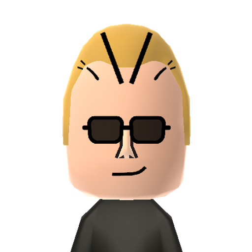 Johnny☆B Mii character preview