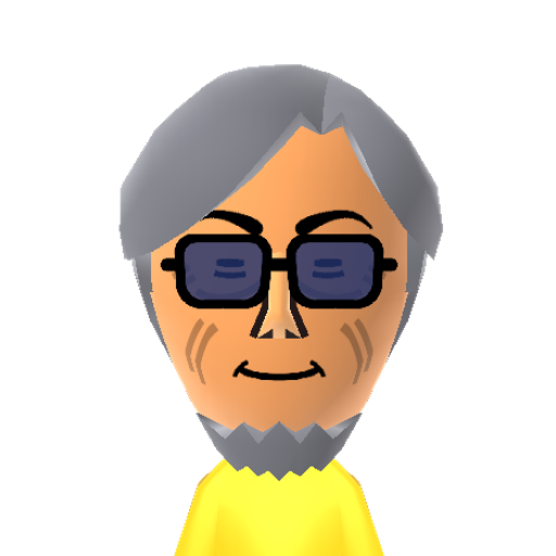 ナオキ Mii character: A Mii from RRE's Crazy Wii Sports + Wii Sports Resort