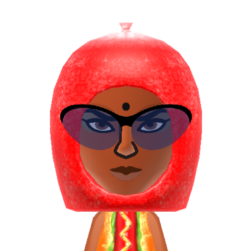 Sym Mii character: This Mii is a resident on OhhMyKawaii's island