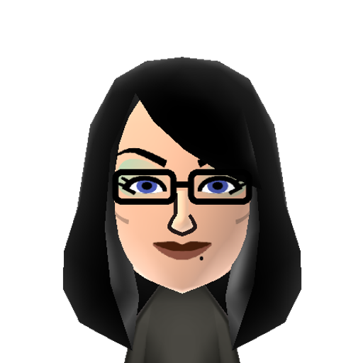 Bayonetta Mii character: The main character of the "Bayonetta" game series, the sassy, angel-hunting, Umbra Witch