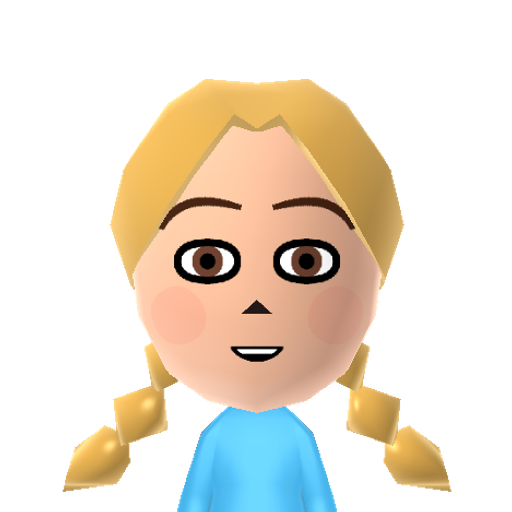 Aril Mii character: Link's little sister from "The Legend of Zelda: The Wind Waker"