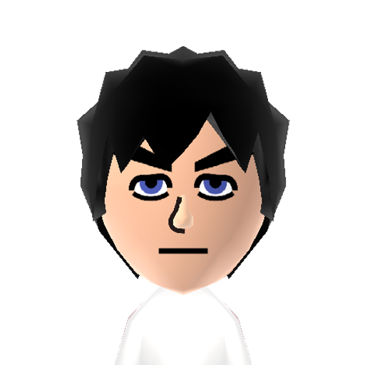Gray  Mii character preview