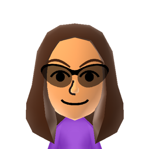 Angela Mii character: A cheerleader from "Are You Smarter Than a Fifth Grader".