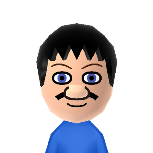 smg4 Mii character: (Source: https://forum.pretendo.network/t/tomodachi-life-mii-qr-code-exchange/7245)