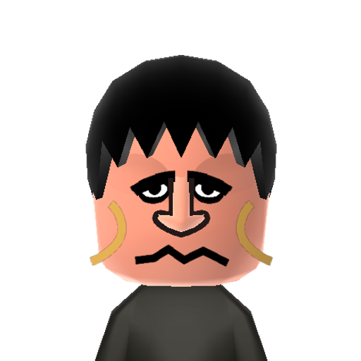Frank Mii character preview