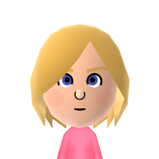 Sarah Mii character preview