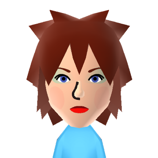 Ziggy Mii character: The iconic fictional rock star created by talented British musician David Bowie.