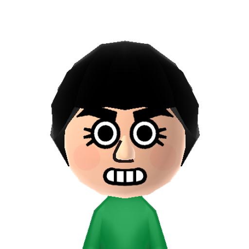 Rock Lee Mii character preview
