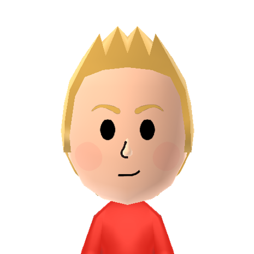 Lucas Mii character preview
