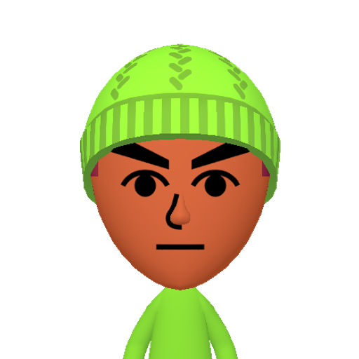 no name Mii character: This Mii is from the Switch SDK as a SampleDB Mii.