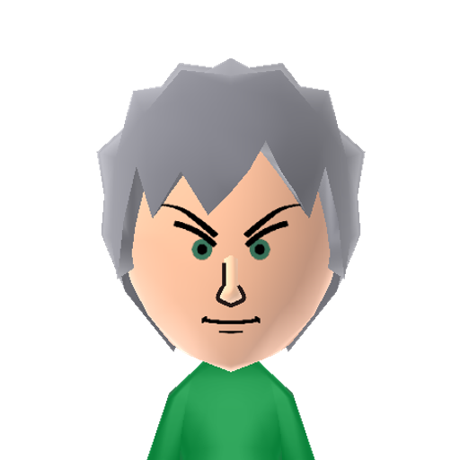 no name Mii character: A Mii from Dillon's Dead-Heat Breakers