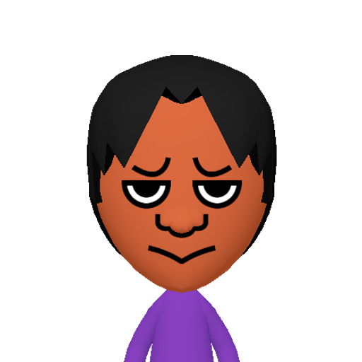 ∂∞∴∵⊂⊃⌒■□▲ Mii character: This Mii is from the Switch SDK as a SampleDB Mii.