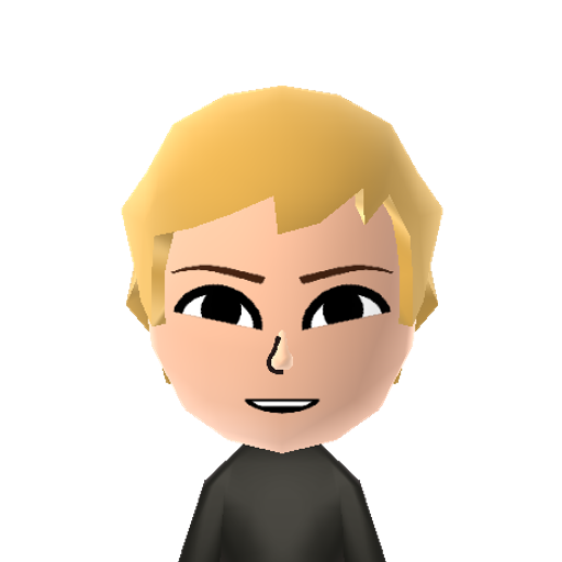 owner Mii character: A Mii used for Nintendo Network ID Rawerftw by owner.