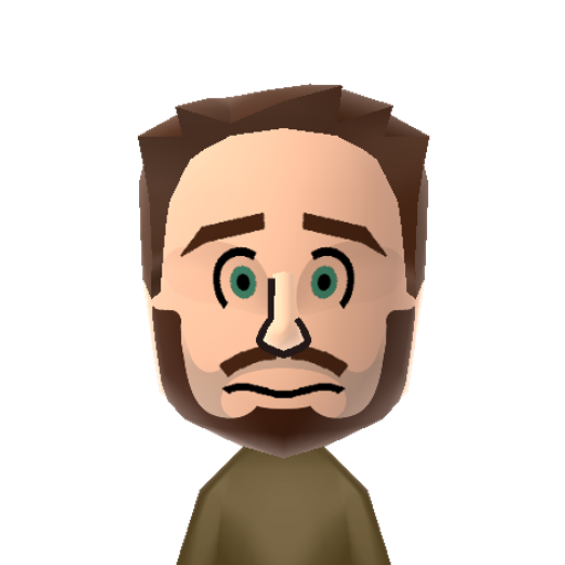 Charlie Mii character preview