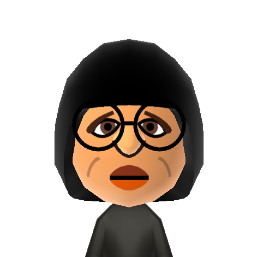 DarkHelmet Mii character: A spoof of Darth Vader played by Rick Moranis in the Mel Brooks Star Wars parody "Spaceballs". May the schwartz be with you.