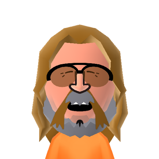 CrazyHeart Mii character: Jeff Bridges' character from the film of the same name.