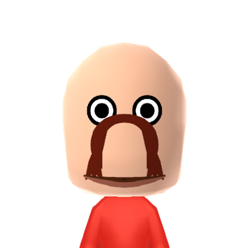ShoopWhoop Mii character: Internet meme also known as "I'M A' FIRIN' MAH LAZER!!". It's a modified image of Cell from Dragon Ball Z shooting a sudden and powerful laser beam out of his mouth. Your other Miis better watch out!