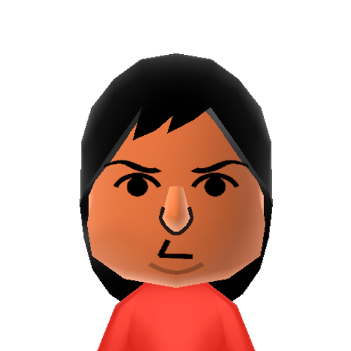 Lalungmo Mii character: My Wii Fit U Dance