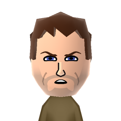 Rick Mii character preview