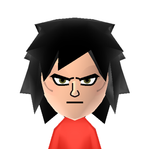 ssj4 goku Mii character: Goku from the show "Dragon Ball GT" as a ssj4
