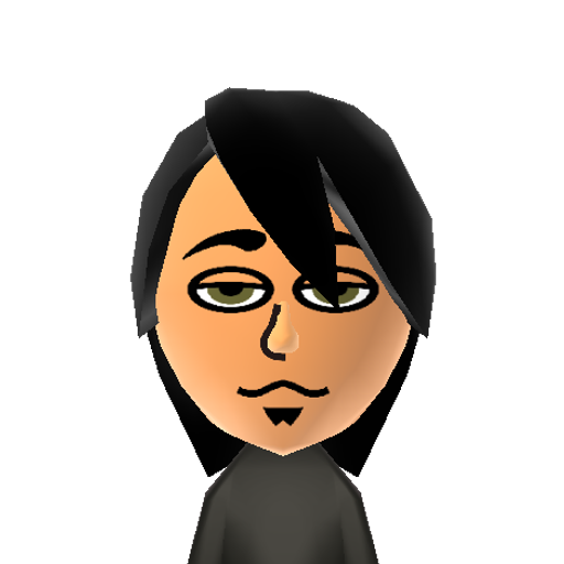 Matt Tuck Mii character: Lead singer and guitarist for 'Bullet For My Valentine'