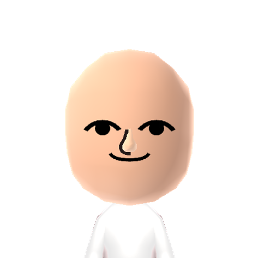 Lenny Face Mii character: A popular emoticon/meme face.