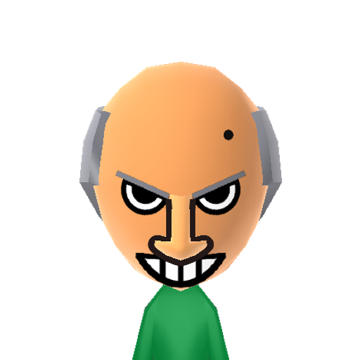 Mr.Burns Mii character: These are extracted and derived from the Mii Central Miis from the 3DS Miitopia.